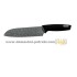 Нож САНТОКУ Brio BLACK Stone 18см