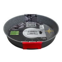 Тава с незалепващо покритие BRIO Black Stone 34см